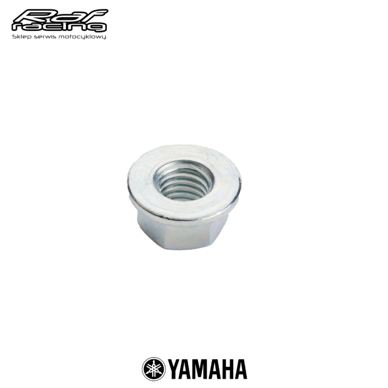 Yamaha 90179-08019 Nakrętka regulacji naciągu łańcucha M8 gwint 8x1,25 na klucz 12mm nakrętka napinacza koła tylnego