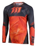 111 Racing Koszulka 111.1 - RAPID ORANGE kolor czarno pomarańczowy 