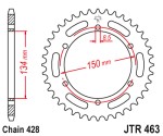 JT Sprocket JTR463-48 Zębatka tylna stalowa 48 zębów, rozmiar łańcucha 428 