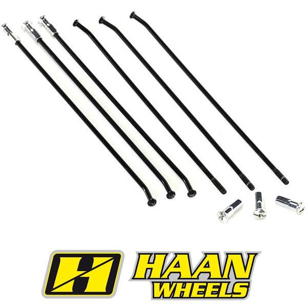 Haan Wheels komplet sztrych KTM 21 czarne 36szt