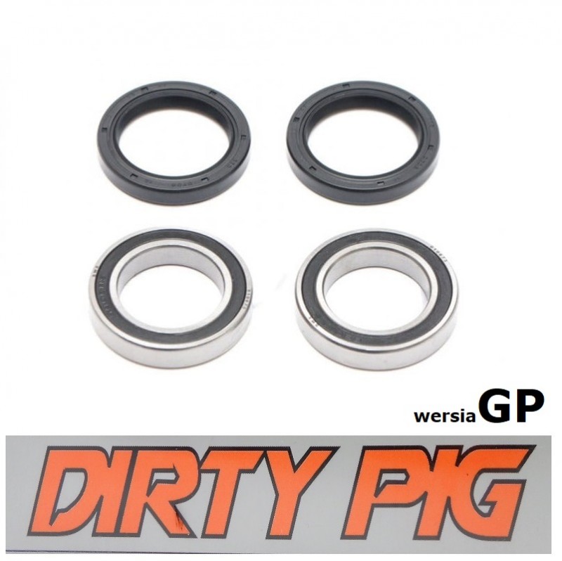 Dirty PIG łożyska koła przód KTM SX/EXC/EXC-F/SX-F Husqvarna TE/TC/FE/FC Husaberg Beta RR250/300 (25-1402)