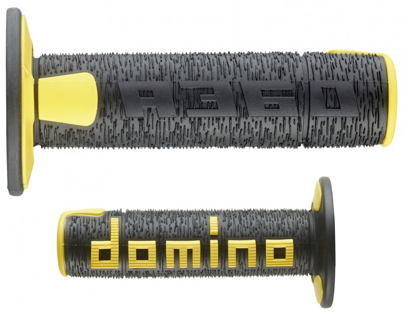 Manetki Domino A360 żółto czarne CROSS ENDURO