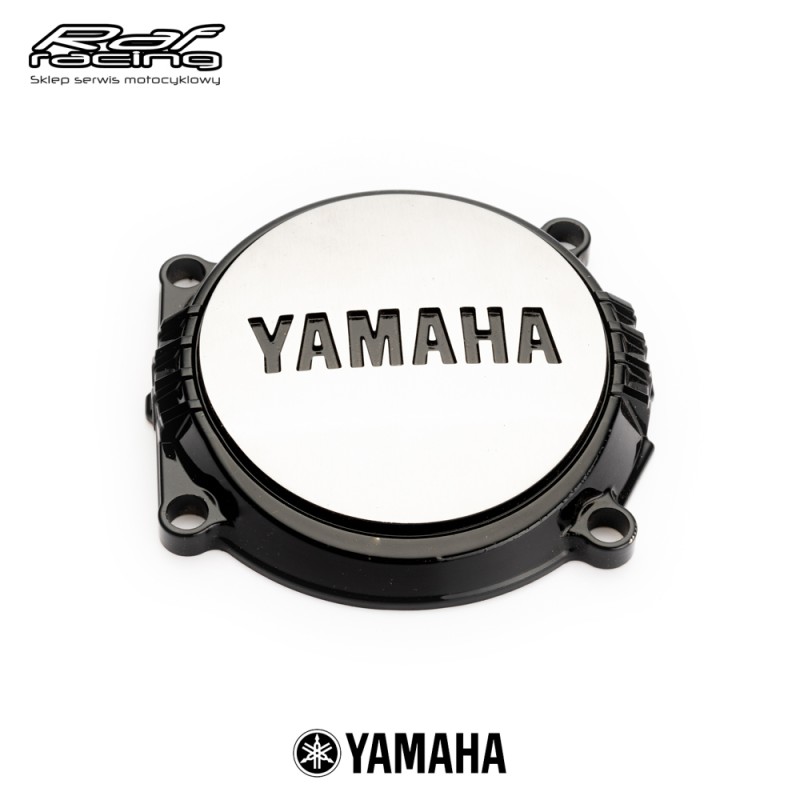 Yamaha 5EA-15416-20-00 Pokrywa pompy oleju KOLOR CZARNY-SREBRNY XJR1200 '91-96 XJR1300 '99-03 FJ1200 '84-93 
