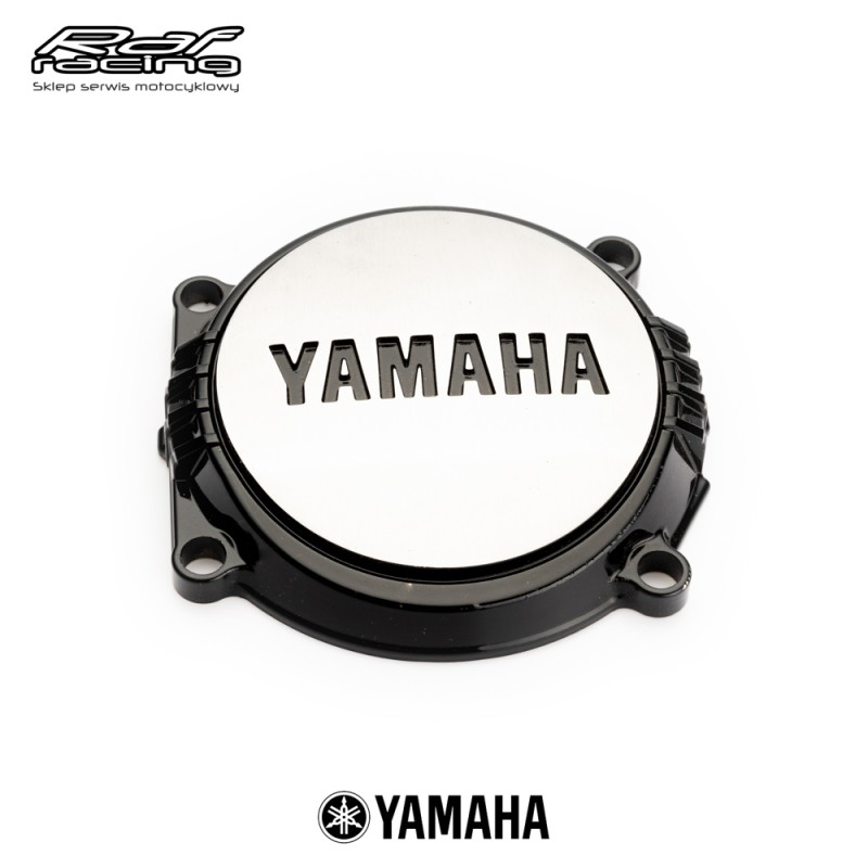 Yamaha 5EA-15416-20-00 Pokrywa pompy oleju KOLOR CZARNY-SREBRNY XJR1200 \'91-96 XJR1300 \'99-03 FJ1200 \'84-93 