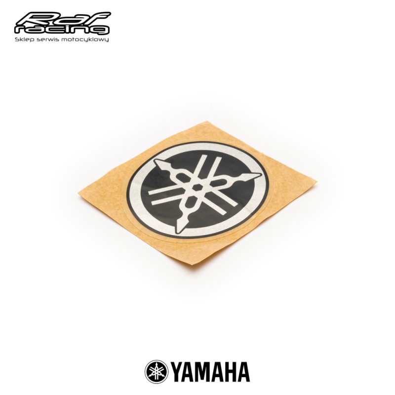 Yamaha 1D0-F175C-00-00 Naklejka z logo średnica 48mm 