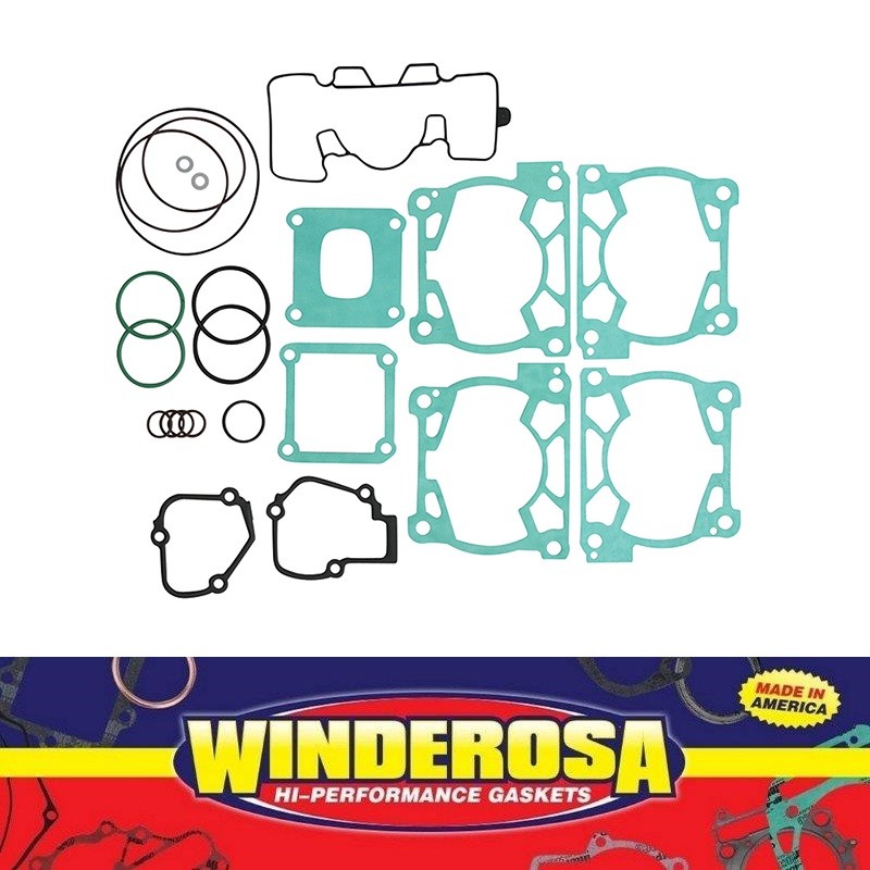 Winderosa 810370 Komplet uszczelek silnika Top-End KTM SX125 '16-22 SX150 '16-22 Husqvarna TE/TC 125/150 '17-22 GAS GAS MC125 '21-22