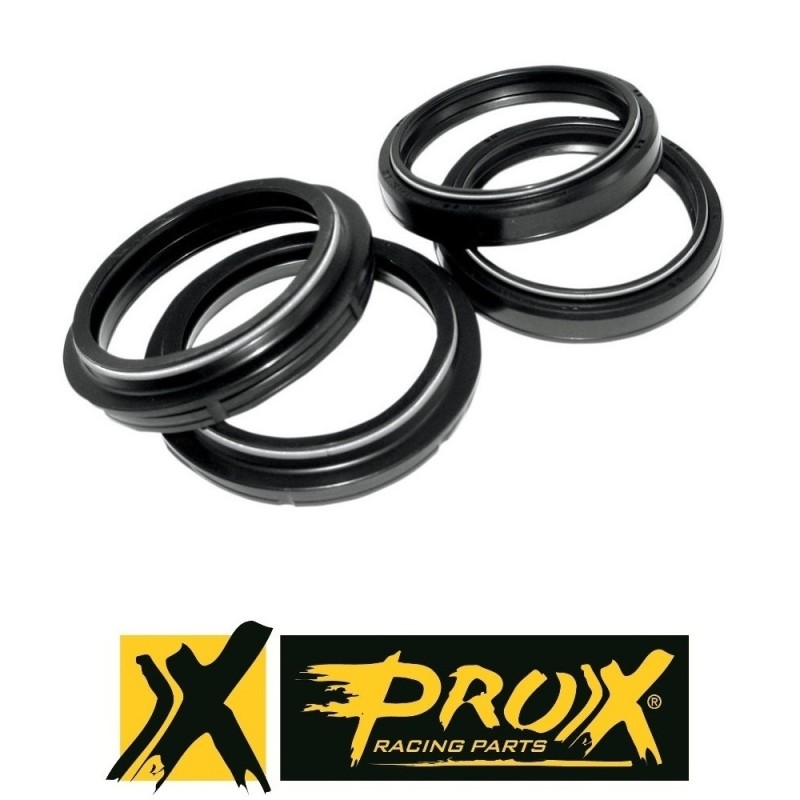 Prox 40.S455711 Zestaw uszczelniaczy przedniego zawieszenia olejowe 45x57x11 pyłowe Honda CR250 \'89-91 Suzuki RM250 \'91-95