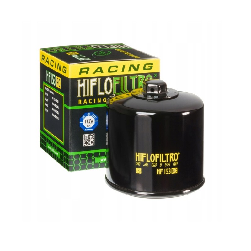 HifloFiltro HF153RC Filtr oleju sportowy Racing Ducati Monster 600/800/900/1000/1100/1200 \'93-23 Multistrada 620/950/1000/1100/1200/1260 \'03-23 XDiavel 1260 \'16-24 Hypermotard 796/821/950/1100 \'08-23 Supersport 350/400/600/750/900/950/1100 \'89-23 Hyperstrada 821/939 \'13-17