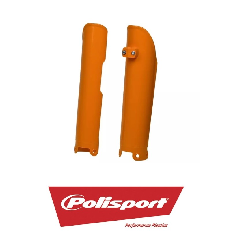 Polisport 8399000002 Osłony teleskopów / lag KTM EXC125 EXC200 EXC250 EXC300 EXC400 EXC450 EXC525 \'04-06 SX125 SX250 \'03-07 KOLOR POMARAŃCZOWY  