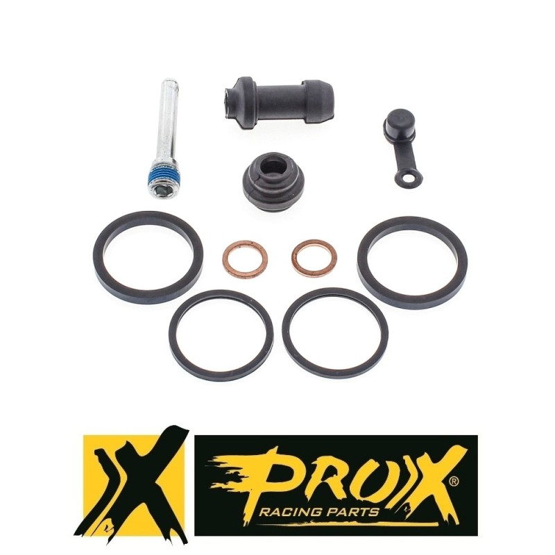 Prox 37.63005 Zestaw naprawczy zacisku hamulcowego przedniego Gas Gas EC125 EC250 EC300 EC450 \'11-19 Honda CR125/250 \'87-07 CRF150/230/250/450 \'03-19 XR250/650 \'88-07 Kawasaki KX125/250 \'94-07 KX250F KX450F \'06-20 Suzuki DR-Z400 \'00-08 RM125/250 \'96-12 RMZ250/450 \'04-15 Yamaha YZ125/250 \'98-07 YZ250/450F \'01-07 ( 18-3005 )