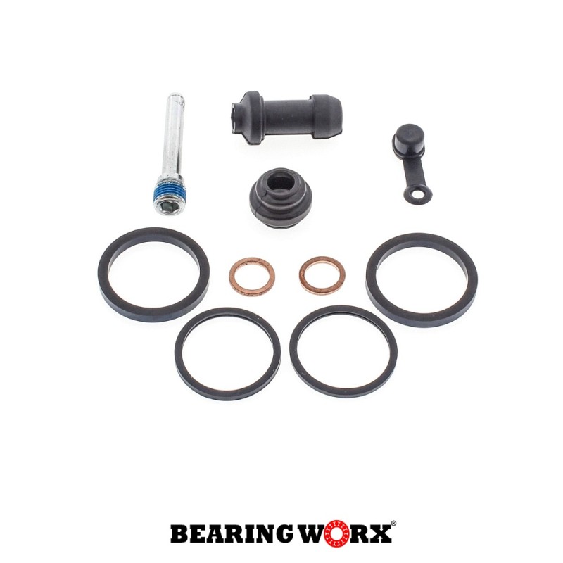 Bearing Worx BCK005 Zestaw naprawczy zacisku hamulcowego przedniego Gas Gas EC125 EC250 EC300 EC450 \'11-19 Honda CR125/250 \'87-07 CRF150/230/250/450 \'03-19 XR250/650 \'88-07 Kawasaki KX125/250 \'94-07 KX250F KX450F \'06-20 Suzuki DR-Z400 \'00-08 RM125/250 \'96-12 RMZ250/450 \'04-15 Yamaha YZ125/250 \'98-07 YZ250/450F \'01-07 ( 18-3005 )