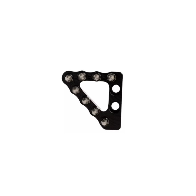 Fm-Parts Stopka dźwigni hamulca tył szeroka czarna KTM EXC EXC-F SX SX-F Husqvarna TE FE TC FC Gas Gas MC EC 150/250/300/350/450/500 16-23