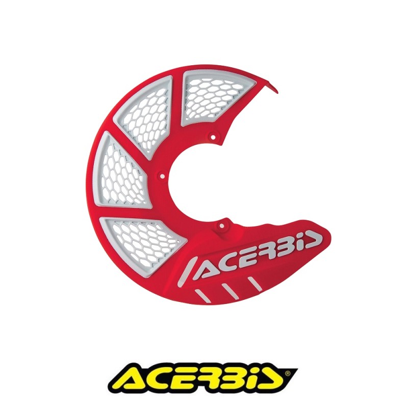 Acerbis 0021846.110 Osłona tarczy hamulcowej przedniej X-brake 2.0 KOLOR CZERWONO-BIAŁY