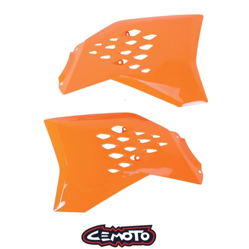 CEMOTO 285910 Osłony baku kolor pomarańczowy KTM SX65 \'09-15