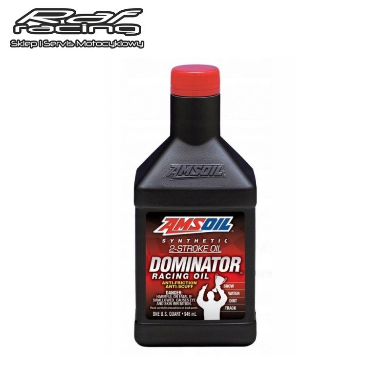 Amsoil TDRQT Olej do  mieszanki Dominator 2T syntetyczny API TC 946ml