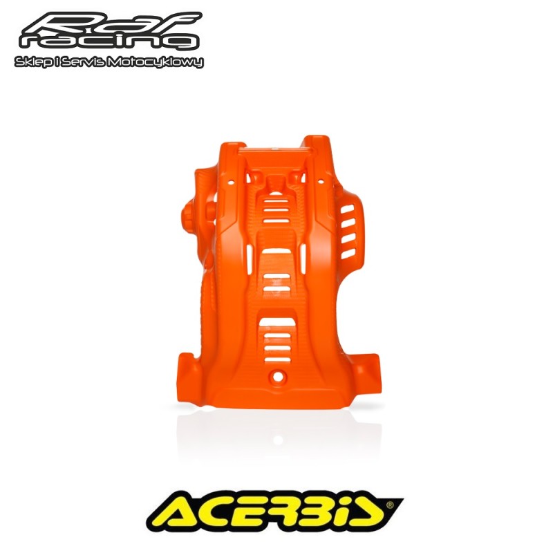 Acerbis 0024021.010 Płyta pod silnik osłona KTM EXC-F250 EXC-F350 XCF-W350 \'20-23 KOLOR POMARAŃCZOWY