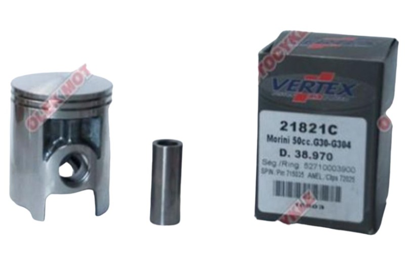 VERTEX TŁOK MORINI G30, G304 50CCM (38,97MM) (PIERŚCIENIE 52710003900 x 2 SZT.) (1)