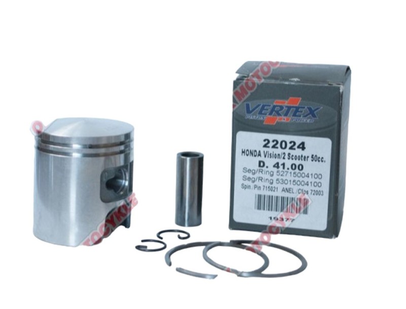 VERTEX TŁOK HONDA KYMCO VISION 50, KYMCO 50 (42,50MM) (PIERŚCIENIE 53015004250 X 1, 52715004250 X 1) (1)