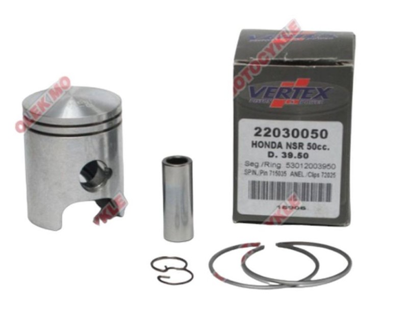 VERTEX TŁOK HONDA KYMCO /HONDA NSR 50 (39,20MM) SWORZEŃ 10MM (1)