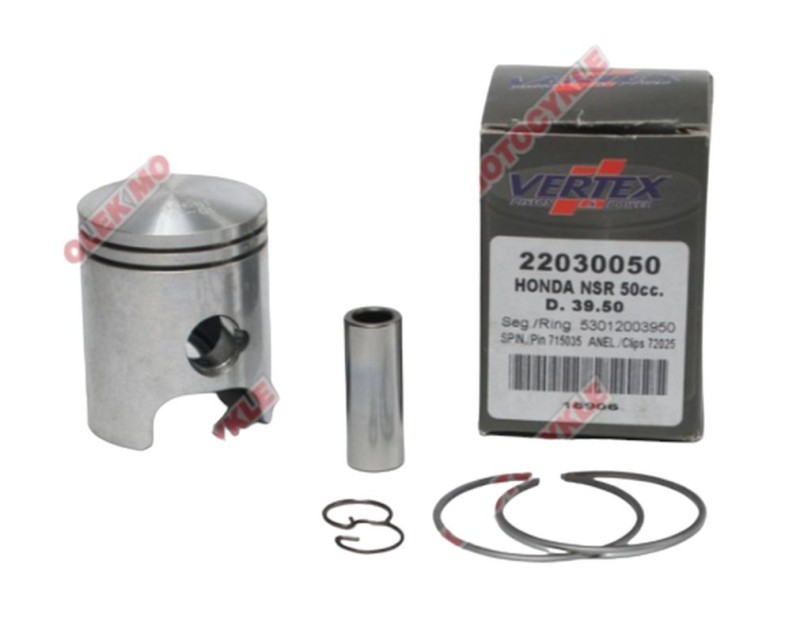 VERTEX TŁOK HONDA KYMCO/ HONDA NSR 50 (39,45MM) (+0,50MM) (1)