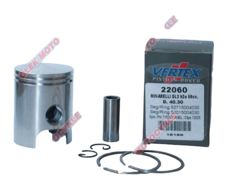 VERTEX TŁOK MINARELLI 50,WATER COOLED 40,80 MM (+0,50 MM) (PIERŚCIENIE 53015004080 X 1, 52715004080 X 1) (1)
