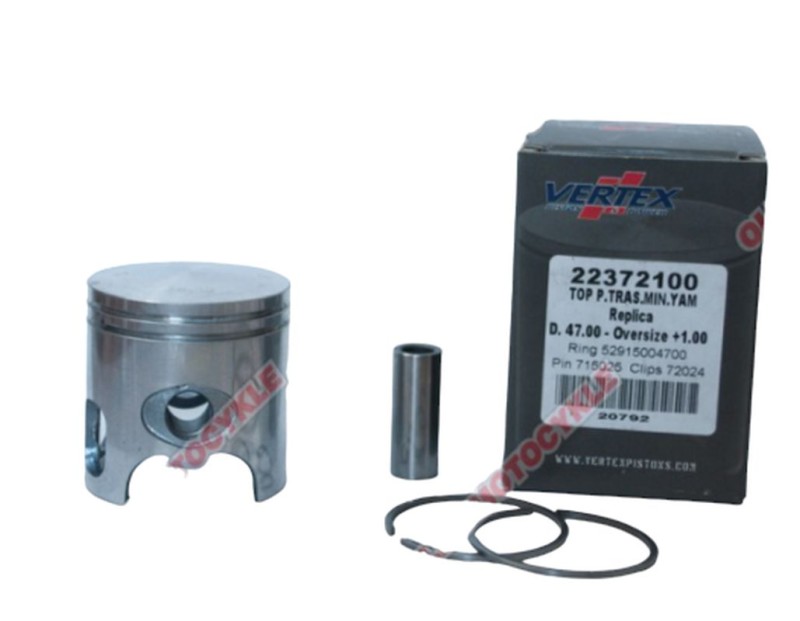 VERTEX TŁOK TOP PERFORMANCES,MINARELLI 47,00 MM (+1,00 MM) SWORZEŃ 10MM (1)