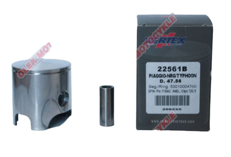 VERTEX TŁOK POLINI, GILERA, PIAGGIO 47,57MM (PIERŚCIENIE 53010004760 x 1 SZT.) (1)