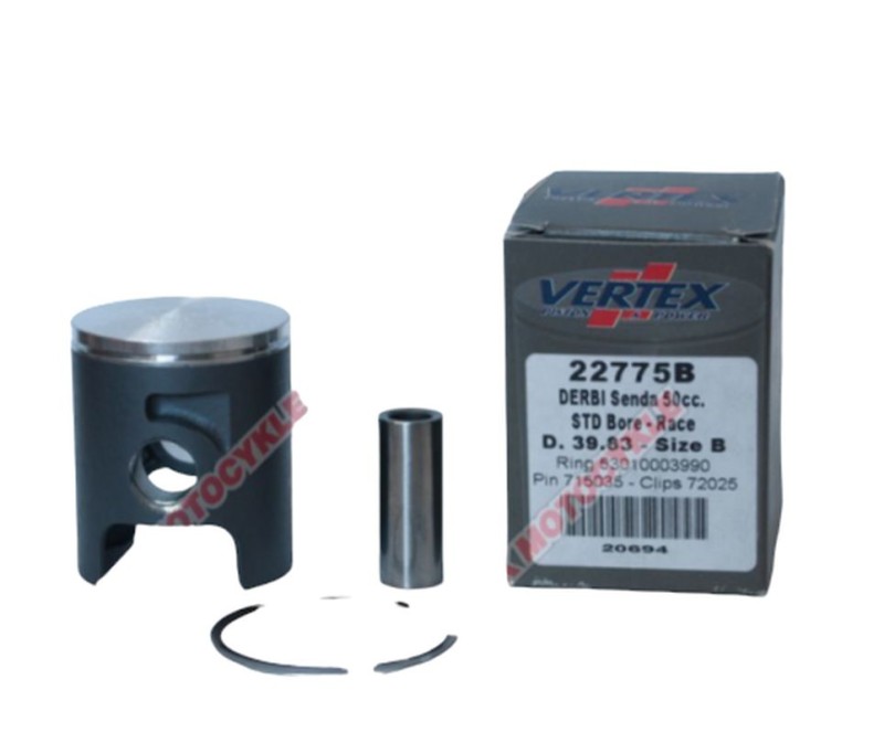 VERTEX TŁOK DERBI (PIERŚCIENIE 53010003990 X 1 SZT.) (39,84MM) SWORZEŃ 12MM (1)