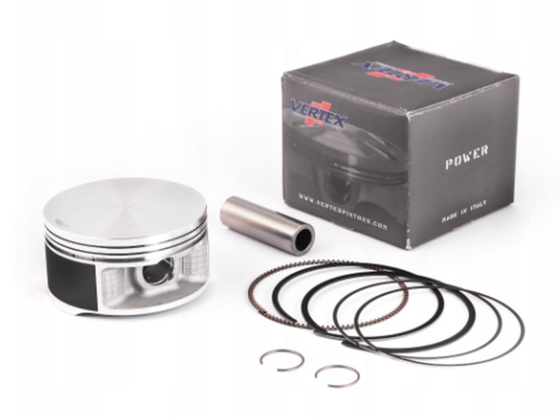 VERTEX TŁOK HONDA CRF/CRM 125 X '09-'10, YAMAHA YZF125R, R125 HC RACE 16,1:1, MINARELLI 125 LIQUIDO '09-10,YAMAHA X-MAX 125 (51,96MM) (PIERŚCIENIE 590352000001 X 1 KPL (1)