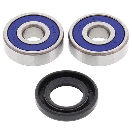 ALL BALLS ŁOŻYSKA KOŁA PRZEDNIEGO Z USZCZELNIACZAMI YAMAHA PW 50 '81-'19, CY 50 JOG '90-'00, SH 50 - ZASTĄPIONE PRZEZ 25-1161 (1)
