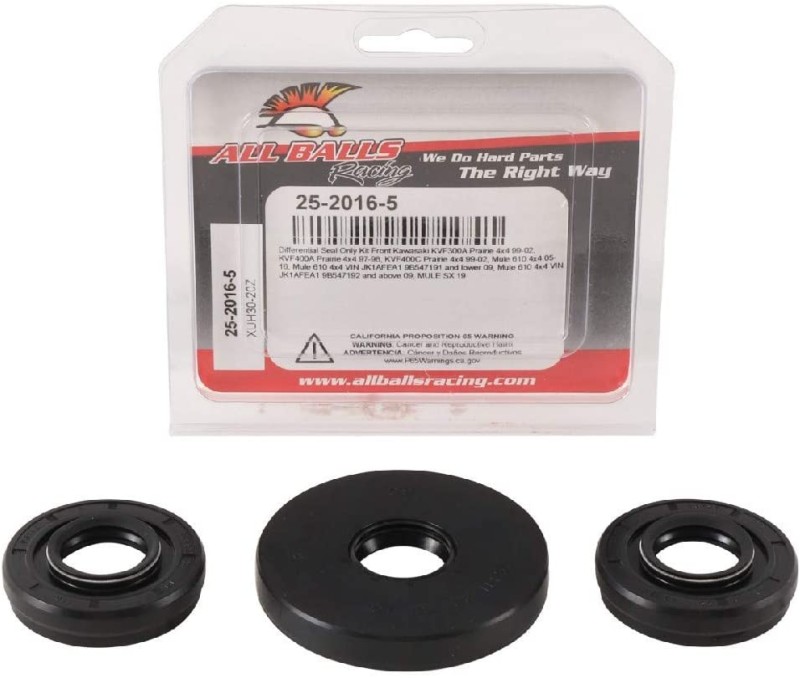 ALL BALLS USZCZELNIACZE DYFERENCJAŁU PRZEDNIEGO KAWASAKI KVF300A PRAIRIE 4X4 99-02, KVF400A PRAIRIE 4X4 97-98, KVF400C PRAIRIE 4X4 99-