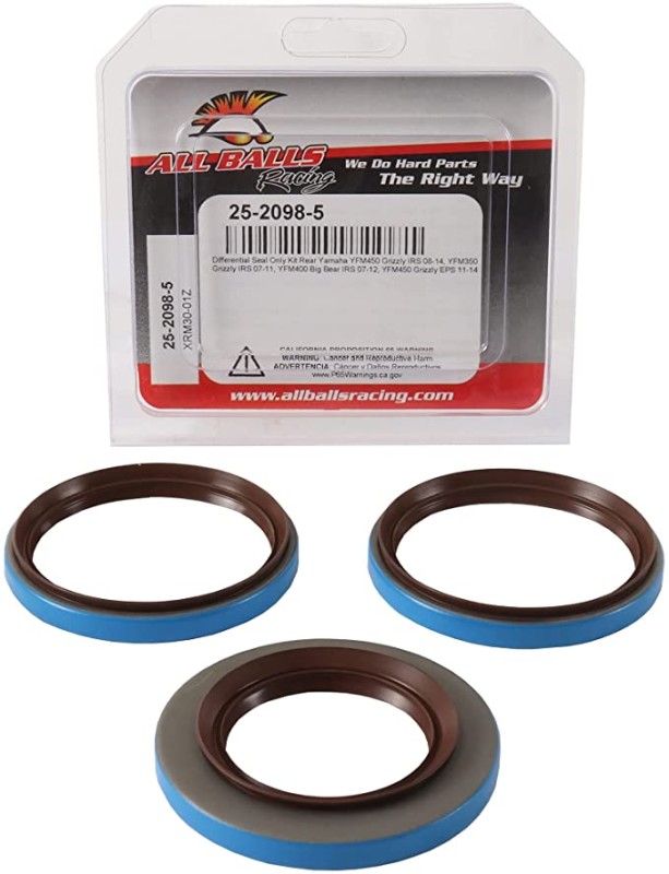 ALL BALLS USZCZELNIACZE DYFERENCJAŁU TYLNEGO YAMAHA GRIZZLY 350 IRS '07-'11, BIG BEAR IRS '07-'12, YFM 450 GRIZZLY '08-'14 (1)