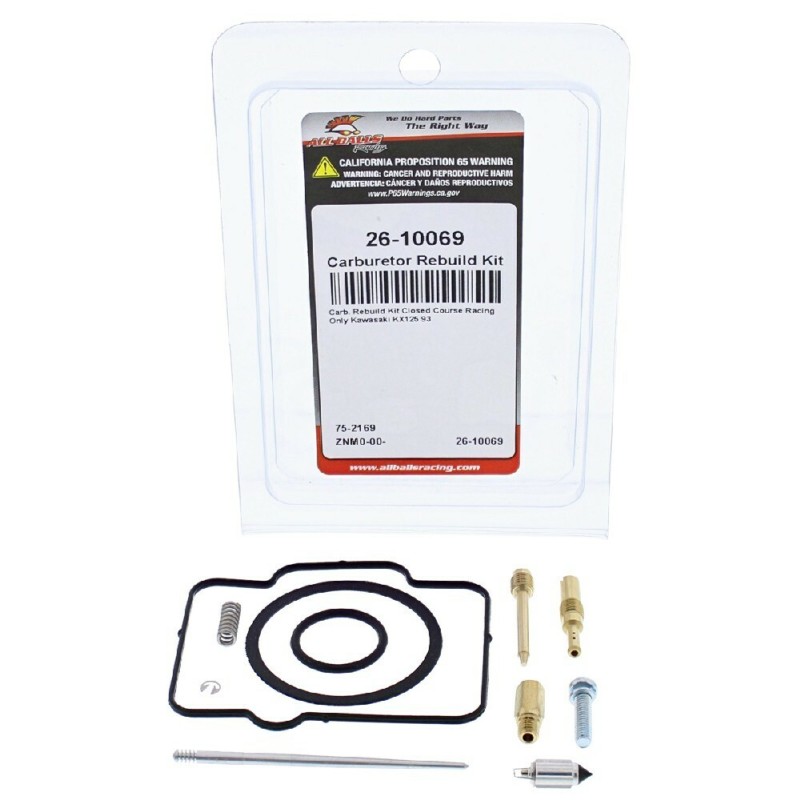 ALL BALLS ZESTAW NAPRAWCZY GAŹNIKA KAWASAKI KX125 '93 (1)