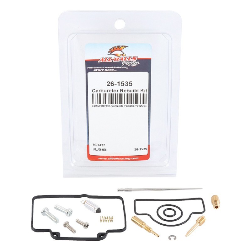 ALL BALLS ZESTAW NAPRAWCZY GAŹNIKA YAMAHA YZ 125 '94 (1)