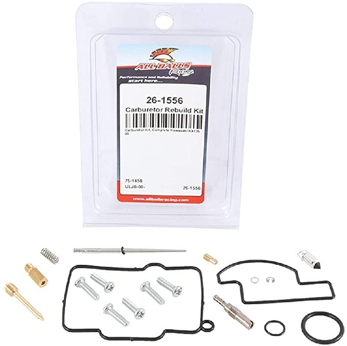 ALL BALLS ZESTAW NAPRAWCZY GAŹNIKA KAWASAKI KX 125 '00 (1)