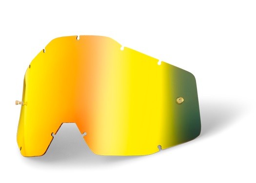100 PROCENT WYPRZEDAŻ SZYBA/SZYBKA DO GOGLI JUNIOR ACCURI 1 / STRATA 1 YOUTH GOLD MIRROR KOLOR ZŁOTE LUSTRO Z ANTI FOG STARY KOD: 51003-009-02 STARSZY