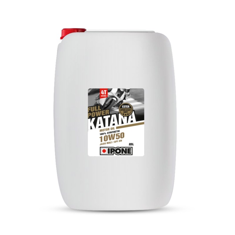 IPONE FULL POWER KATANA 10W50 OLEJ SILNIKOWY 100 % SYNTETYK 22L BECZKA (ESTER, MA2) (AKC) (1)