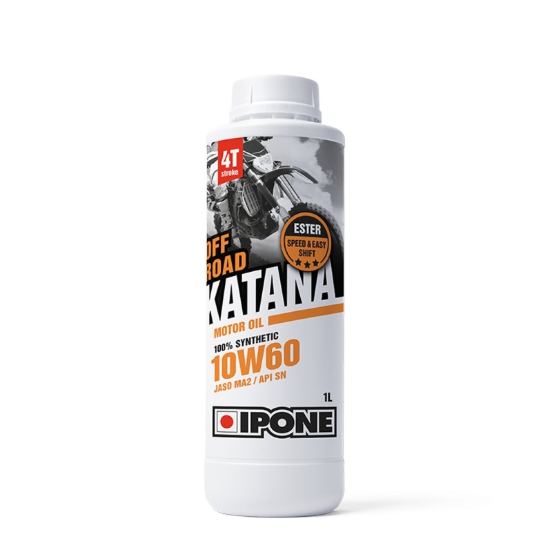 IPONE KATANA OFF ROAD 10W60 OLEJ SILNIKOWY 100% SYNTETYK 1L (ESTER, MA2) (AKC) (15) (1)