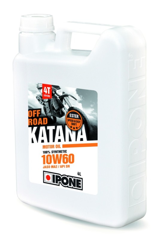 IPONE KATANA OFF ROAD 10W60 OLEJ SILNIKOWY 100% SYNTETYK 4L (ESTER, MA2) (IP1109) (AKC) (6) (1)