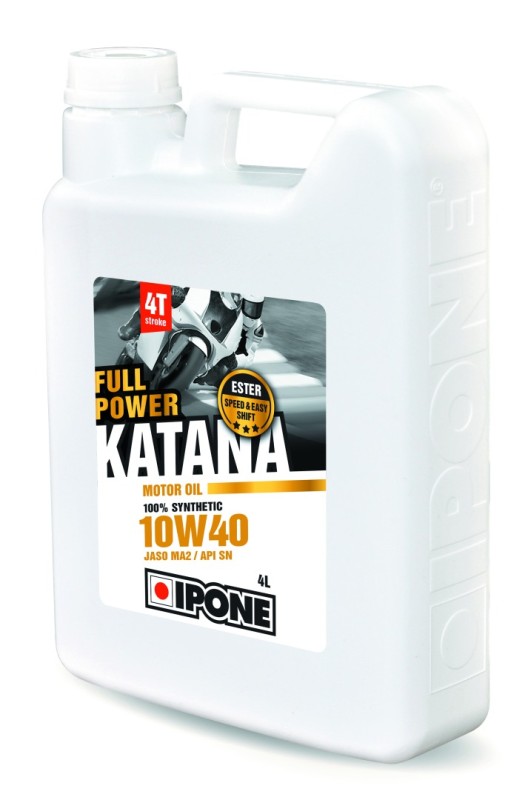 IPONE FULL POWER KATANA 10W40 OLEJ SILNIKOWY 100 % SYNTETYK 4L (ESTER MA2) (AKC) (6) (1)
