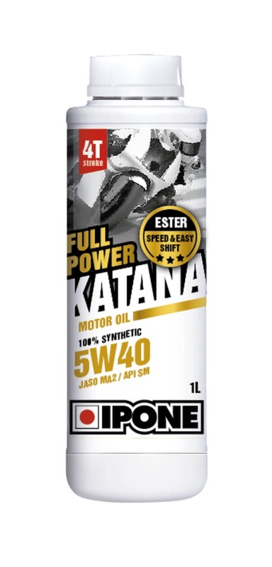 IPONE FULL POWER KATANA 5W40 OLEJ SILNIKOWY 100% SYNTETYK 1L (ESTER, MA2) ZALECANY DO BMW (AKC) (15) (1)