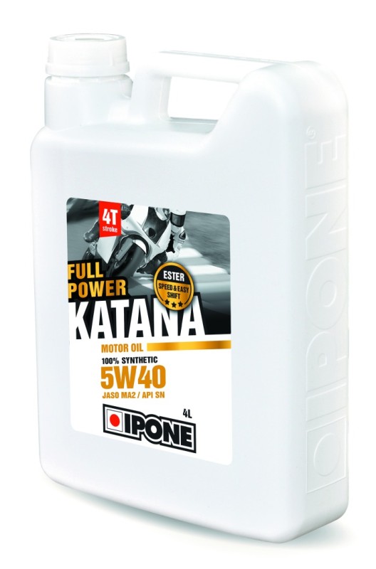 IPONE FULL POWER KATANA 5W40 OLEJ SILNIKOWY 100 % SYNTETYK 4L (ESTER, MA2) ZALECANY DO BMW (AKC) (6) (1)