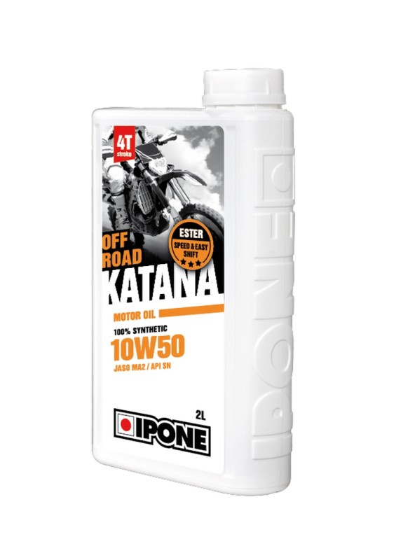IPONE KATANA OFF ROAD 10W50 OLEJ SILNIKOWY 100% SYNTETYK 2L (ESTER, MA2) (AKC) (8) (1)