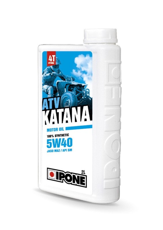 IPONE KATANA ATV 5W40 OLEJ SILNIKOWY 100% OLEJ SILNIKOWY SYNTETYK 2L (ESTER, MA2) (AKC) (8) (1)