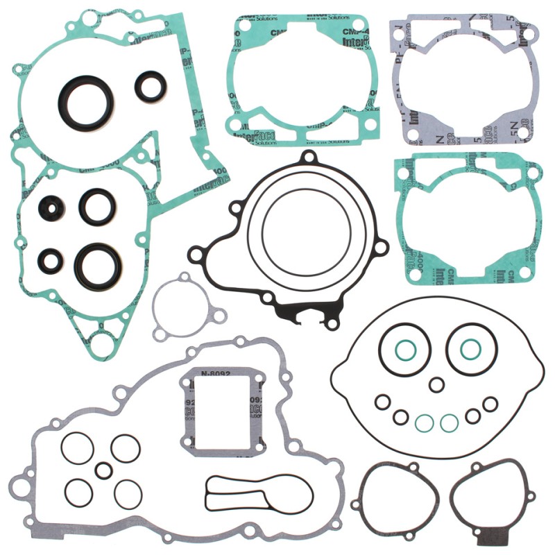 WINDEROSA (VERTEX) KOMPLET USZCZELEK HUSABERG TE300 11-14, HUSQVARNA TE 300 14-16, KTM XC 300 08-16, XC-W 300 08-16 (Z USZCZELNIACZAMI SILNIKOWYMI) (1)