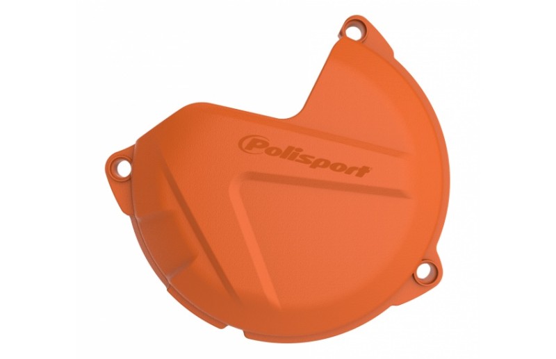 POLISPORT OSŁONA POKRYWY (DEKLA) SPRZĘGŁA KTM XCF/SXF 250/350 13-15, EXCF/XCW `12-`16 HUSQVARNA FC 250/350 14-15, FE250/350 14-16 KOLOR POMARAŃCZOWY