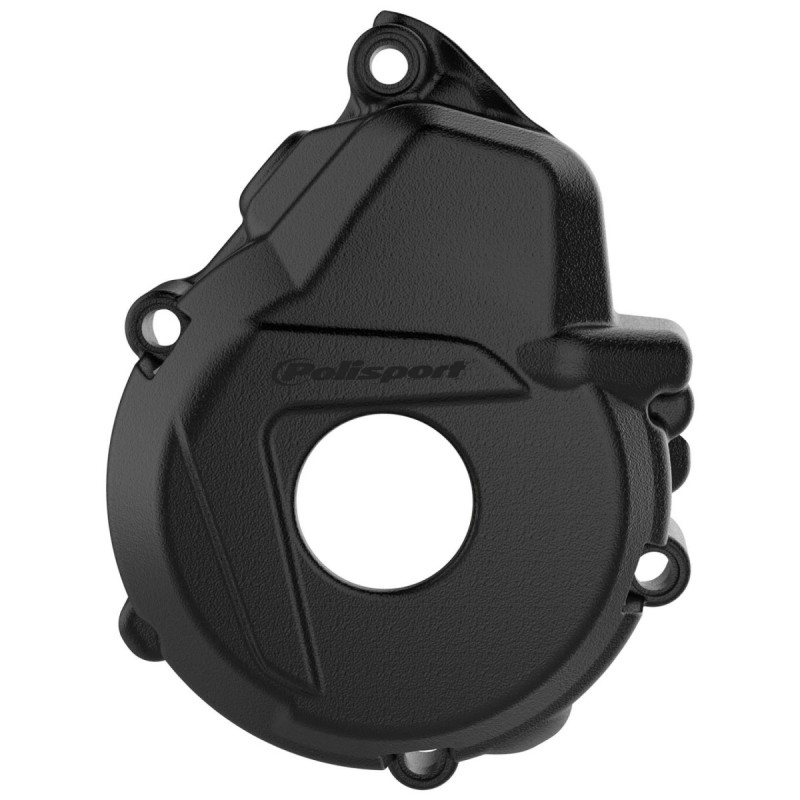 POLISPORT OSŁONA POKRYWY (DEKLA) ALTERNATORA KTM EXC-F 250 /350 '17-'22; FREERIDE 250F '18-'19; HUSQVARNA FE 250/350 '17-'22; GAS GAS EC-F 250/350 '21-'22 KOLOR CZARNY
