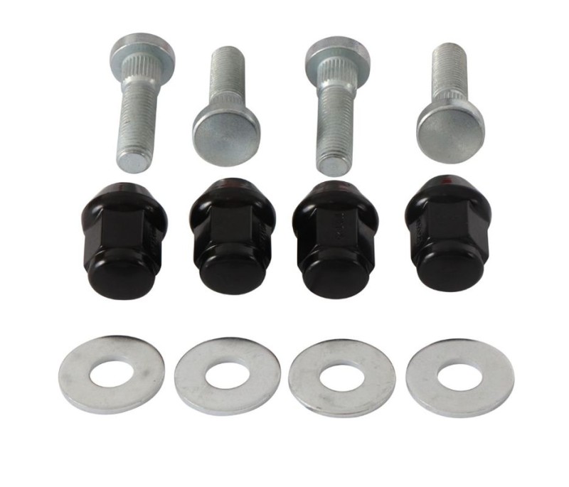 ALL BALLS SZPILKI, PODKŁADKI I NAKRĘTKI KOŁA PRZEDNIEGO / TYLNEGO M10 X 1,25 CAN-AM DS 450 EFI MXC 09-12 (1)