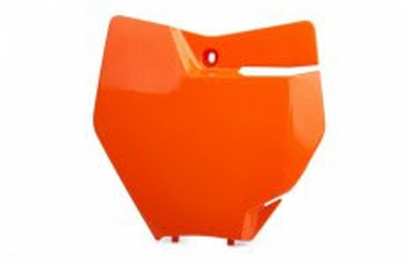 POLISPORT PROMOCJA POLE NUMEROWE (PLASTRON) KTM SX/SX-F '16-'18 KOLOR POMARAŃCZOWY FLUO (1)