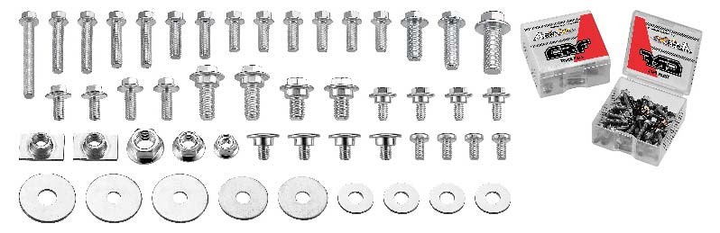 ACCEL KOMPLET ŚRUB TRACK PACK (MAŁY) HONDA CR/CRF (BKT-03) (1)